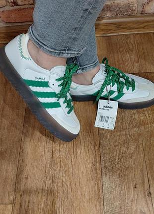 Кеды (кроссовки) женские adidas samba оригинал/кэды (кроссовки) жесские ададас самба оригинал