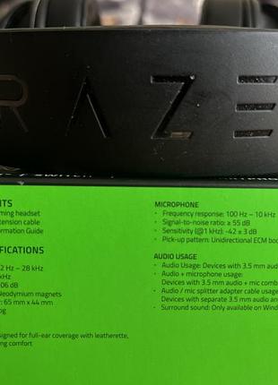 Продам навушники razer kraken x lite