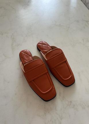 Лофери жіночі zara помаранчевого кольору в 37 розмірі