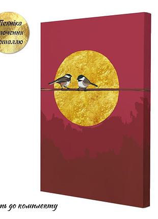 Картина з поталлю за номерами riviera blanca рум'яний ранок 28x40 см (rb-0827)