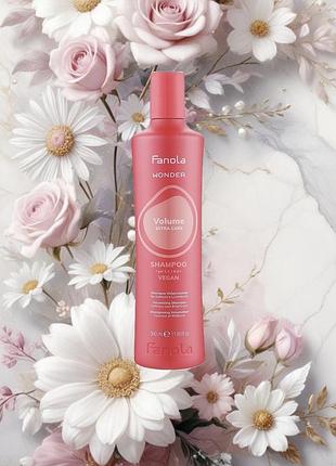 Шампунь для тонкого волосся — fanola volumizing shampoo 350 мл
