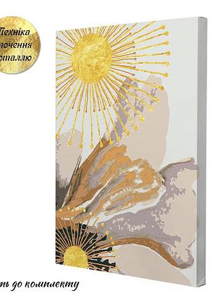 Картина з поталлю за номерами riviera blanca іскра 28x40 см (rb-0832)