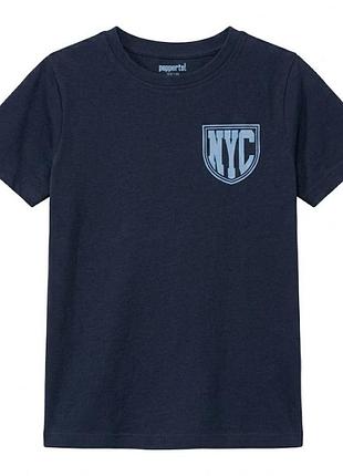 Футболка для хлопчика pepperts бавовна підліткова nyc, розмір 122-128