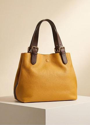 Шкіряна сумка , нова