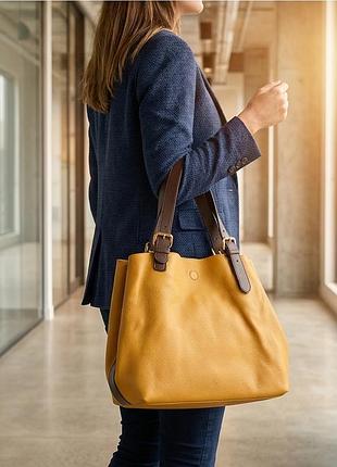 Шкіряна сумка , нова 3