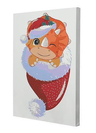 Картина за номерами riviera blanca у шапочці 28x40 см (rb-0811)