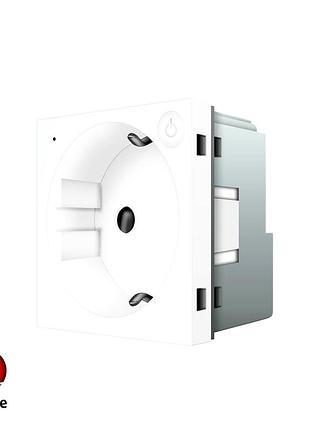 Умная розетка livolo zigbee 16а 230в белая встраиваемая с управлением через alexa и google home