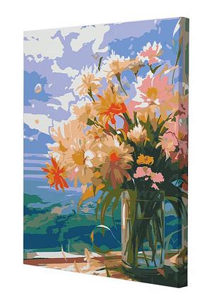 Картина за номерами riviera blanca квітковий бриз 40x50 см (rb-1190)