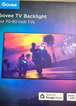 Фонова підсвітка для телевізора govee tv backlight (модель h6199 або аналогічна)