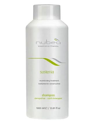 Шампунь для пошкодженого волосся nubea sustenia, 1000 мл