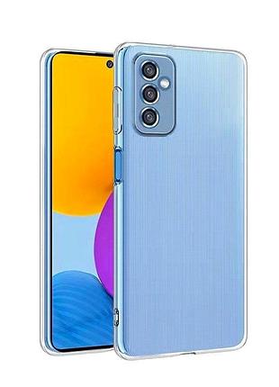 Чехол силиконовый прозрачный противоударный для samsung m52