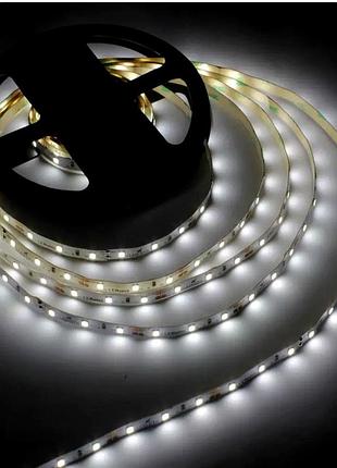 Led лента 6000k 6 вт 5000 мм 60 диодов ip33 12v холодный свет для освещения помещений led-stil