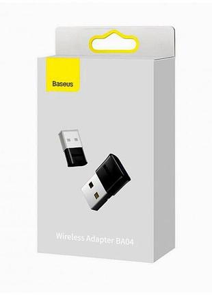 Bluetooth-адаптер baseus usb bluetooth 12 черный 3