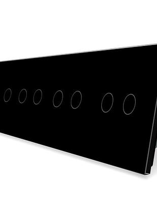 Умный сенсорный zigbee выключатель 8 сенсоров 1000 вт черный livolo