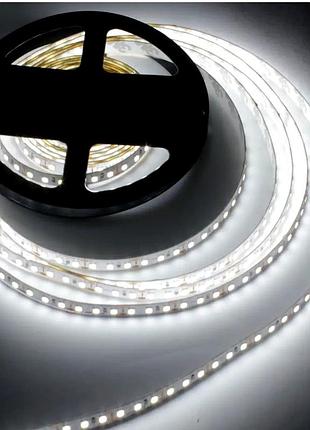 Світлодіодна стрічка 14.4 вт 5000 мм 12 в холодний білий 6000 k 120 діодів ip33 led-stil