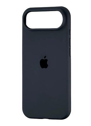 Чохол силіконовий full cover для iphone 17 air сірий із захистом камери та посиленими кутами