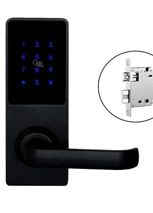 Электронный сенсорный кодовый замок 4 способа разблокировки bluetooth 4 батарейки aa черный livolo
