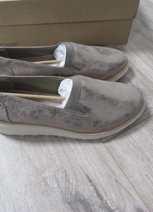 Туфлі лофери clarks sharon dolly loafer оригінал 9.5 us w повнота