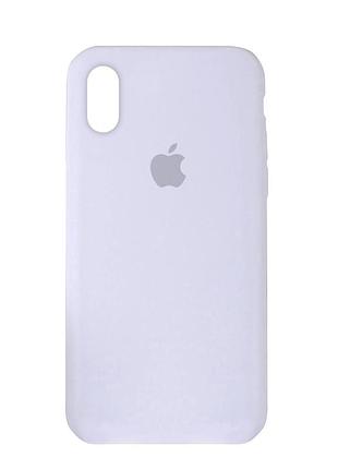 Чехол силиконовый противоударный для iphone xr защита камеры белый