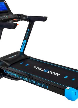 Беговая дорожка электрическая thunder ignite-s-tft-black — кардиотренажёр для дома с tft-дисплеем, наклоном и мультимедиа