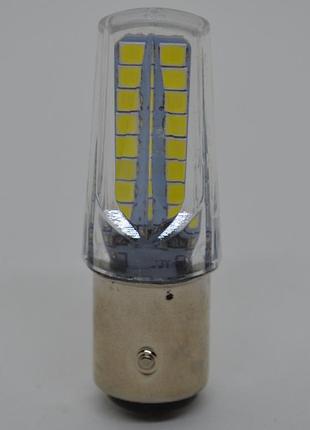 Светодиодная лампа поворотов для мотоцикла guadsun 1157/bay15d, 32 smd 2835, стробоскоп, белый свет 12в