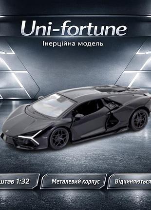 Машинка uni-fortune rmz city lamborghini revuelto (матовая серия) (554070m)