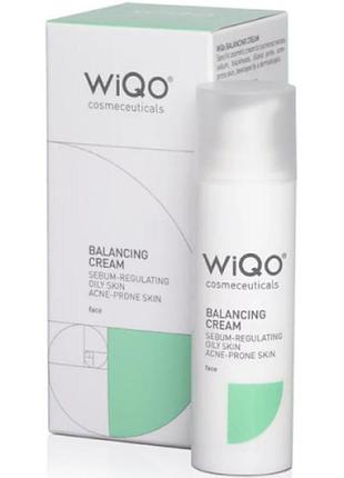 Wiqo sebum-regulating balancing face cream крем для лица, 30 мл