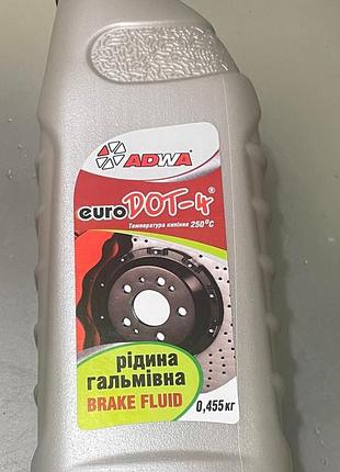 Тормозная жидкость euro dot-4 0,455 l