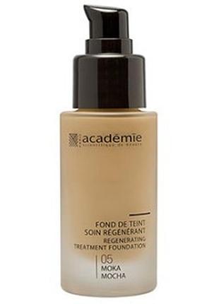 Регенерирующая тональная основа тон 05 / academie regenerating treatment foundation 05 mocha, 30ml