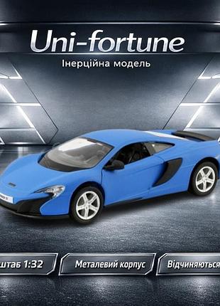 Машинка uni-fortune rmz city mclaren 650s (матовая серия) (554992m)