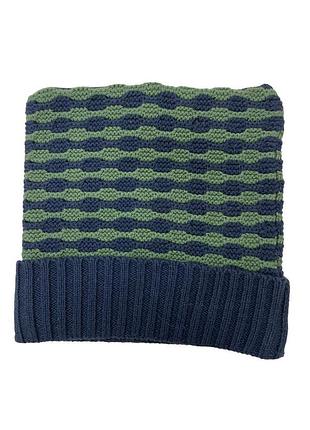 (161 945) шапка benetton 6v22n4174*13с детск. зеленый 06/12m