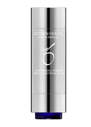 Солнцезащитная пудра spf 30 zo skin health sunscreen + powder spf 30 deep, 2,7 г