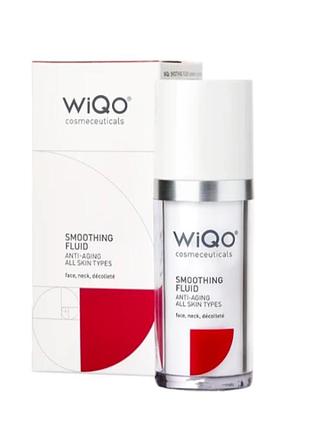 Разглаживающий флюид для лица wiqo fluido levigante viso, 30 мл