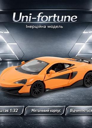 Машинка uni-fortune rmz city mclaren 600 lt (матовая серия) (554985m(a))