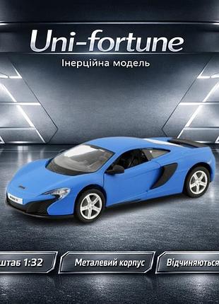 Машинка uni-fortune rmz city mclaren 650s (матовая серия) (554992m(b))