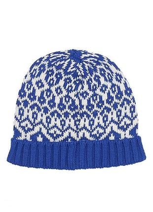 (157 964) шапка benetton 1076q0228*911 подростк. синий 02/05y