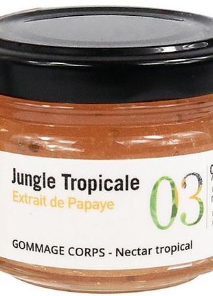 Скраб для тіла тропічний нектар / nectar tropical academie body scrub tropical nectar, 50 мл