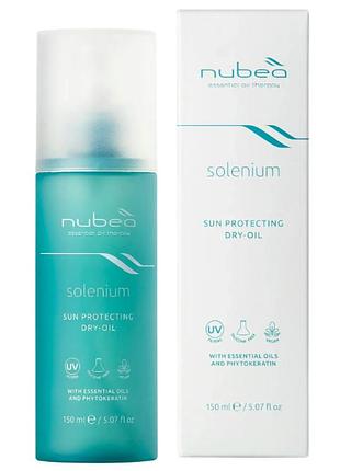 Защитное сухое масло для волос nubea solenium, 150ml