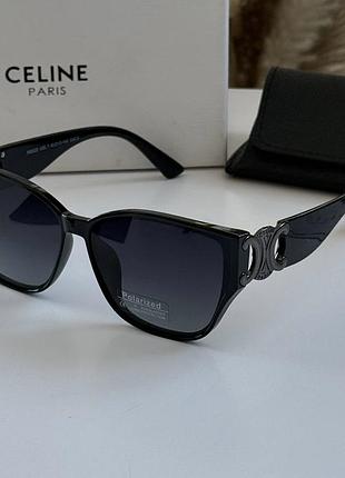 Женские солнцезащитные очки celine (селин), брендовые солнцезащитные очки премиум-класса для среднего типа лица, uv400