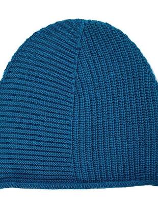(150 305) шапка benetton 1240d0535*1b4 женск. сине/зеленый