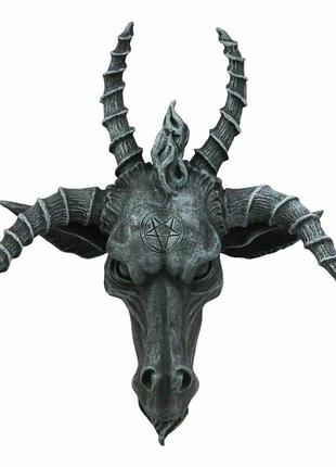 Голова бафомета чотирирога (nemesis now) унікальний товар!