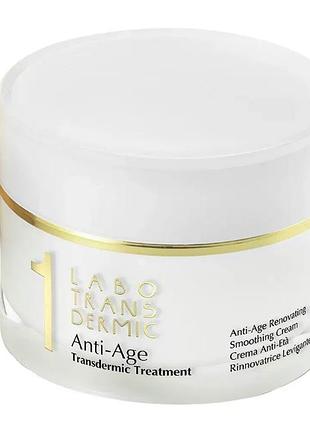 Антивозрастной восстанавливающий крем для лица labo transdermic anti-age renovating smoothing cream, 50 мл