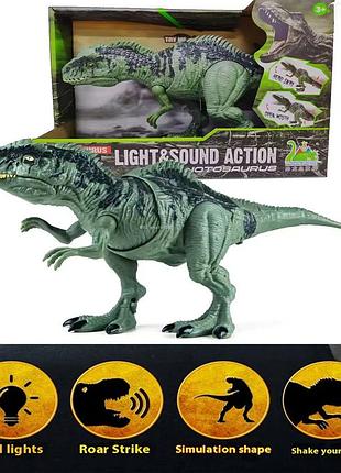 Гигантозавр (jurassic park 3) 40 см свет+звук
