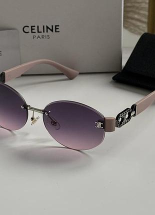Жіночі сонцезахисні окуляри celine (селін), брендові premium окуляри від сонця на середнє обличчя, uv400