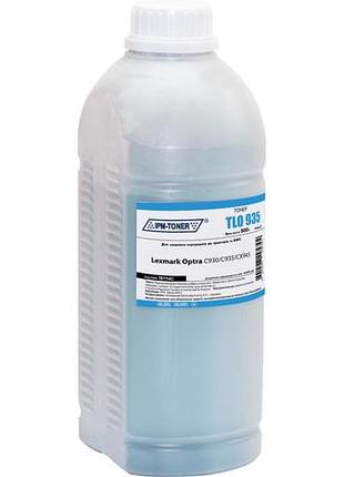 Тонер ipm для lexmark optra c935 бутль 500г cyan (tb114c)