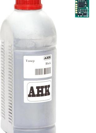 Тонер + чип анк для oki 721/731/760/770 бутль 560г black (3202933)