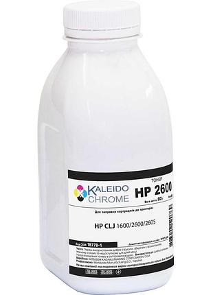 Тонер kaleidochrome для hp clj 1600/2600/2605 бутыль 80г black (tb77b-1)