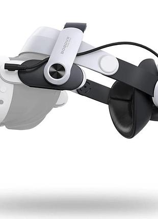 Bobovr m3 pro крепление для meta quest 3, 3s c внешним аккумулятором