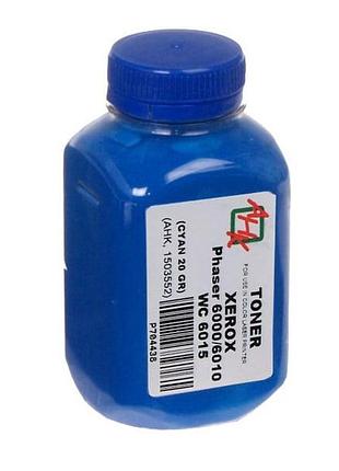 Тонер анк для xerox phaser 6000/6010/wc6015 бутль 20г cyan (1503552)