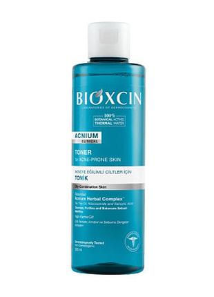 Себорегулюючий тонік для обличчя проти акне bioxcin, 200 мл/451302
